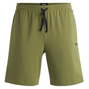 Boss Mens Regular Jersey Shorts / Mid Green